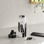 abstract portrait Water Bottle Gallery Image 4