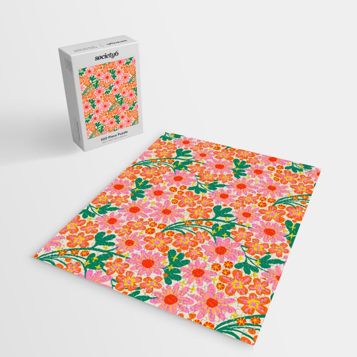 Happy flowers Jigsaw Puzzle Gallery Image 2