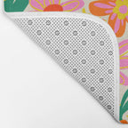 Happy flowers Bath Mat Gallery Image 2