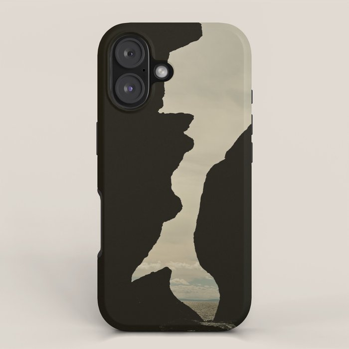 landscape silhouette no 2 - nature photograph  iPhone Case Gallery Image 1
