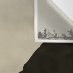 landscape silhouette no 2 - nature photograph  Wall Tapestry Gallery Image 3