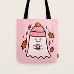 Fall Ghost Tote Bag Gallery Image 1