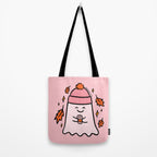Fall Ghost Tote Bag Gallery Image 2