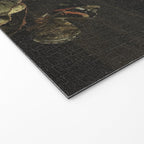 Botanical Rose And Snail Welcome Mat Gallery Image 2