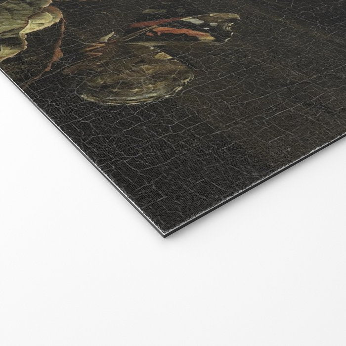 Botanical Rose And Snail Welcome Mat Gallery Image 2