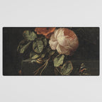 Botanical Rose And Snail Desk Mat Gallery Image 3