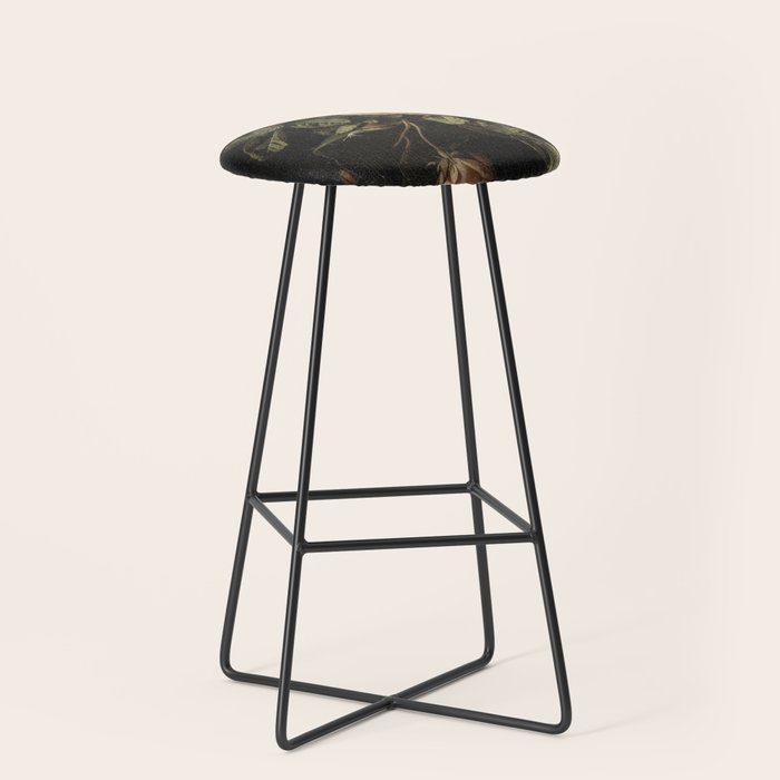 Botanical Rose And Snail Stool Gallery Image 1