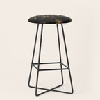 Botanical Rose And Snail Stool Gallery Image 1