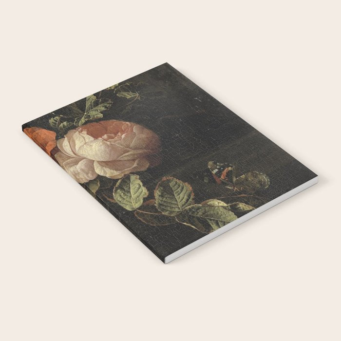 Botanical Rose And Snail Notebook Gallery Image 1