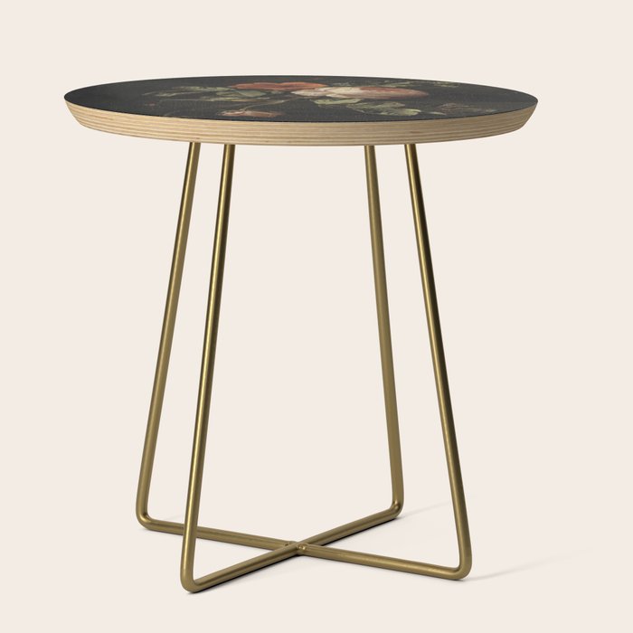 Botanical Rose And Snail Side Table Gallery Image 1