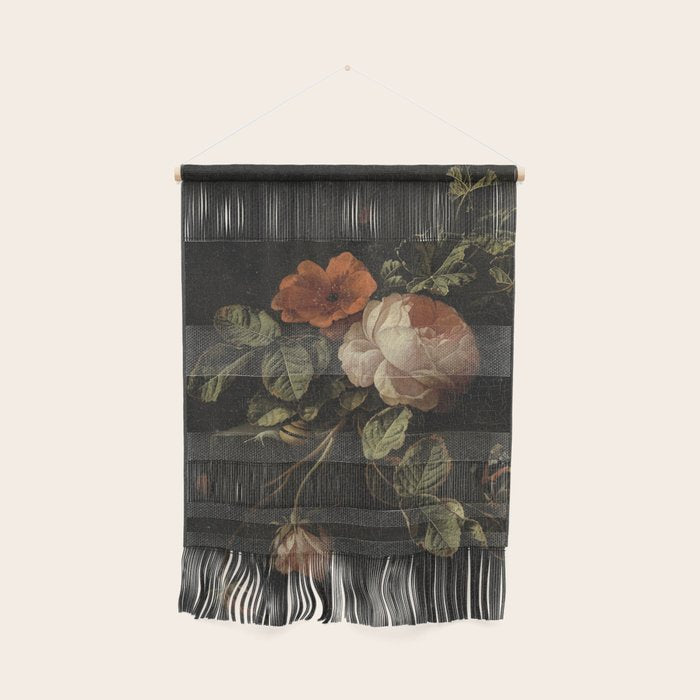 Botanical Rose And Snail Wall Hanging Gallery Image 1