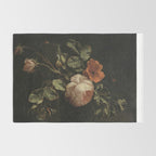 Botanical Rose And Snail Rug Gallery Image 2