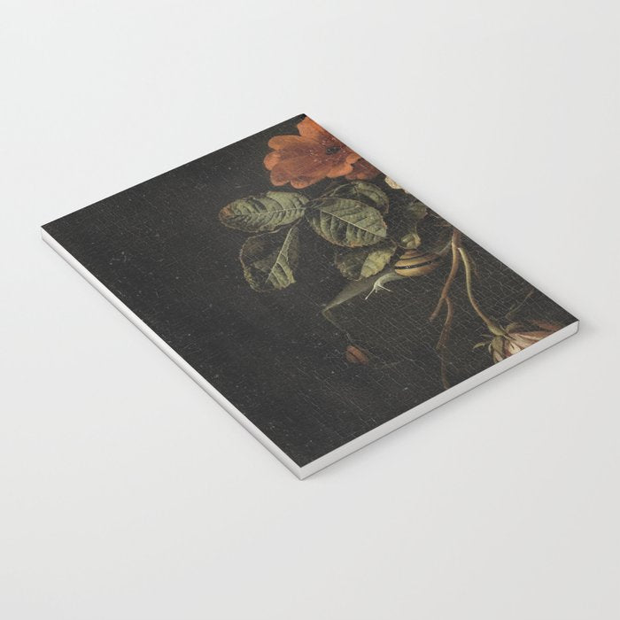 Botanical Rose And Snail Notebook Gallery Image 3