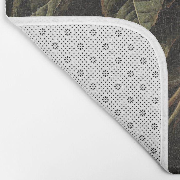 Botanical Rose And Snail Bath Mat Gallery Image 2