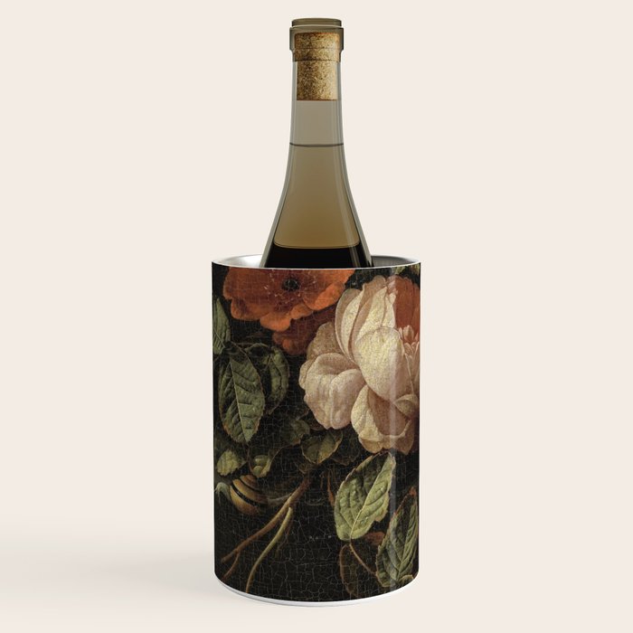Botanical Rose And Snail Wine Chiller Gallery Image 1