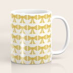 Vintage Bows VIII Yellow Coffee Mug Gallery Image 1