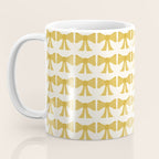 Vintage Bows VIII Yellow Coffee Mug Gallery Image 3