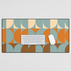 Vintage Geometric 04B Desk Mat Gallery Image 1