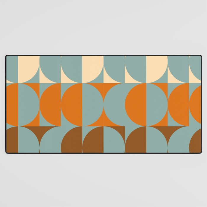 Vintage Geometric 04B Desk Mat Gallery Image 3