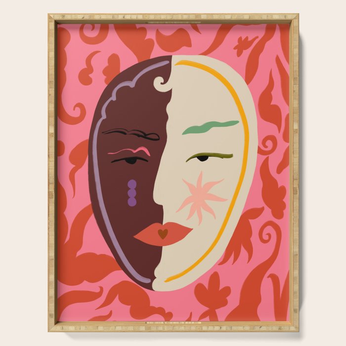 HARMONY OF DUALITY Serving Tray Gallery Image 1