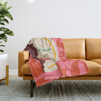 HARMONY OF DUALITY Throw Blanket Gallery Image 1