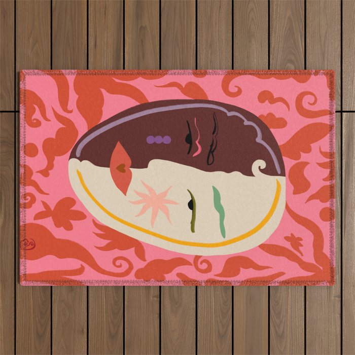 HARMONY OF DUALITY Outdoor Rug Gallery Image 1
