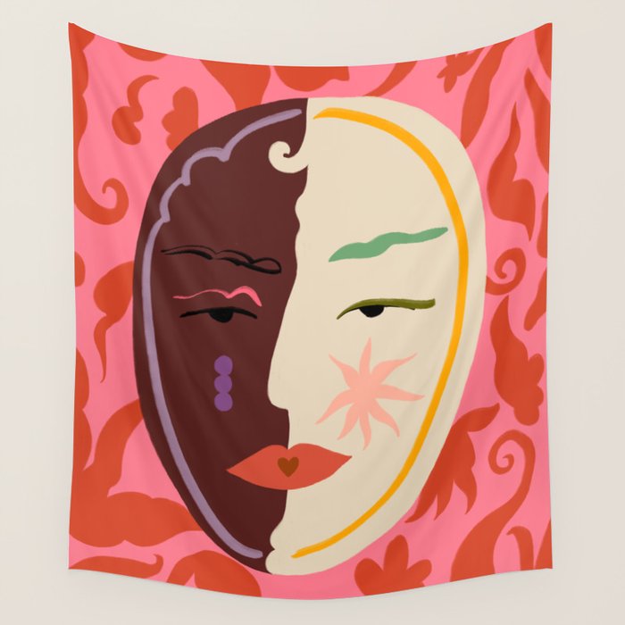 HARMONY OF DUALITY Wall Tapestry Gallery Image 1