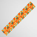 Orange Harvest - Blue Table Runner Gallery Image 3
