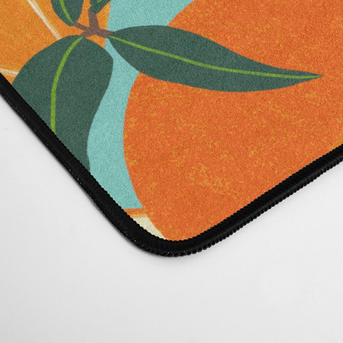 Orange Harvest - Blue Desk Mat Gallery Image 4