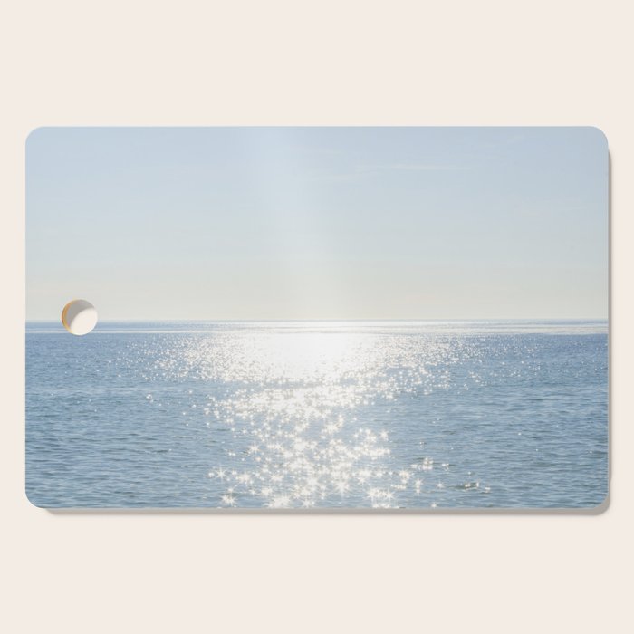 Electric Blue Ocean Cutting Board Gallery Image 1