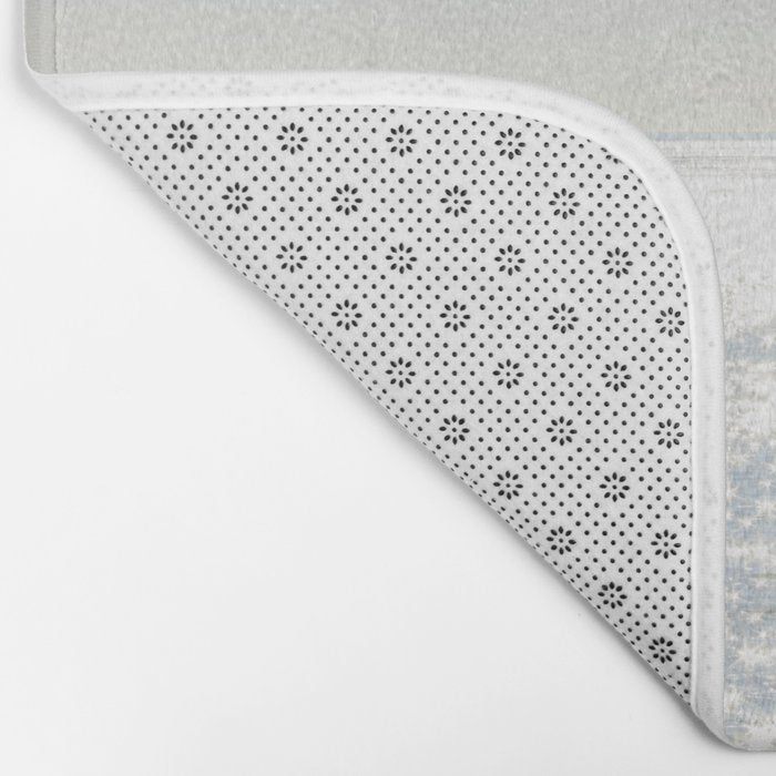 Electric Blue Ocean Bath Mat Gallery Image 2