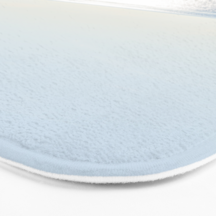 Electric Blue Ocean Bath Mat Gallery Image 3