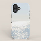 Electric Blue Ocean iPhone Case Gallery Image 1