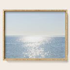 Electric Blue Ocean Serving Tray Gallery Image 1