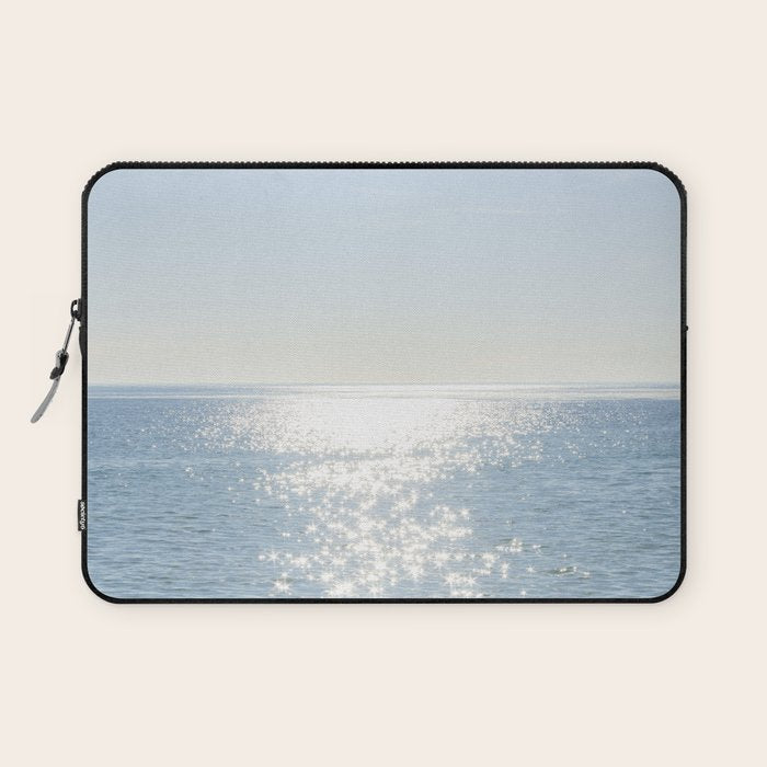 Electric Blue Ocean Laptop Sleeve