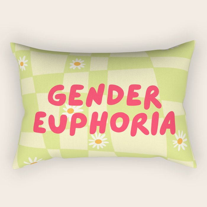 Gender Euphoria  Rectangular Pillow Gallery Image 2