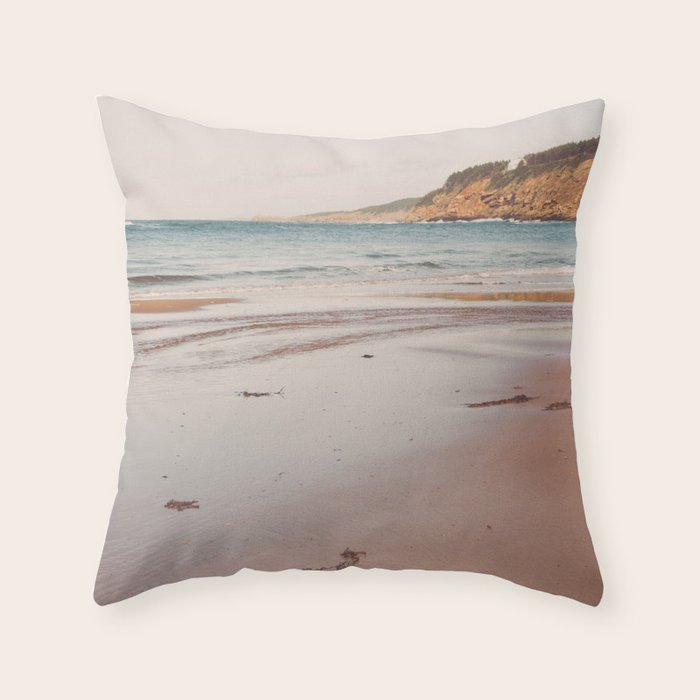Sand and Sea Throw Pillow Gallery Image 6