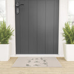 Skeleton Yoga Welcome Mat Gallery Image 3