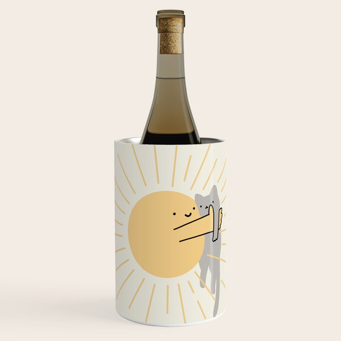 Have a Meowvelous Day Wine Chiller Gallery Image 1