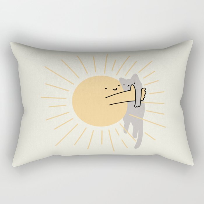 Have a Meowvelous Day Rectangular Pillow Gallery Image 2