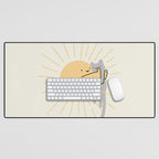 Have a Meowvelous Day Desk Mat Gallery Image 1