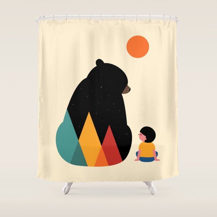 Heart To Heart Shower Curtain Gallery Image 1