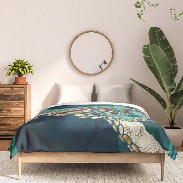 Metallic Octopus V Comforter Gallery Image 3