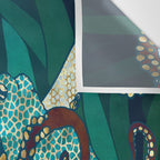 Metallic Octopus V Wall Tapestry Gallery Image 3