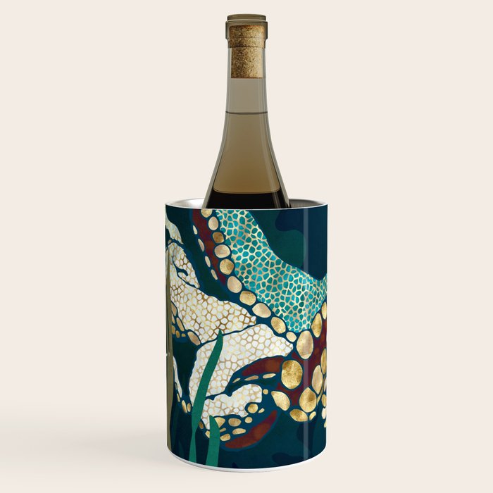Metallic Octopus V Wine Chiller Gallery Image 2