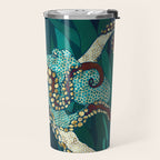 Metallic Octopus V Travel Mug Gallery Image 2