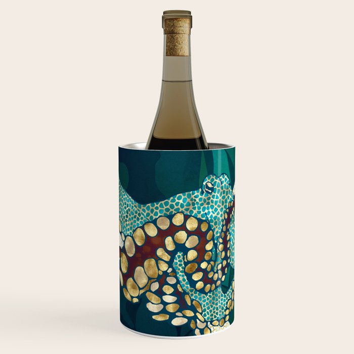 Metallic Octopus V Wine Chiller Gallery Image 1