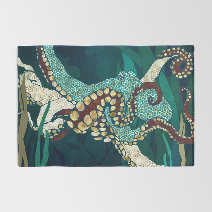 Metallic Octopus V Rug Gallery Image 2