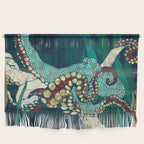 Metallic Octopus V Wall Hanging Gallery Image 1