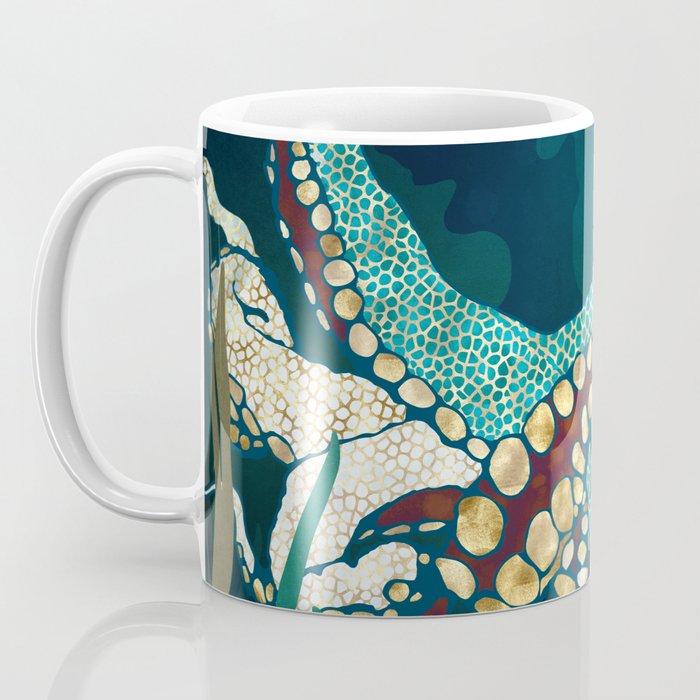 Metallic Octopus V Coffee Mug Gallery Image 3